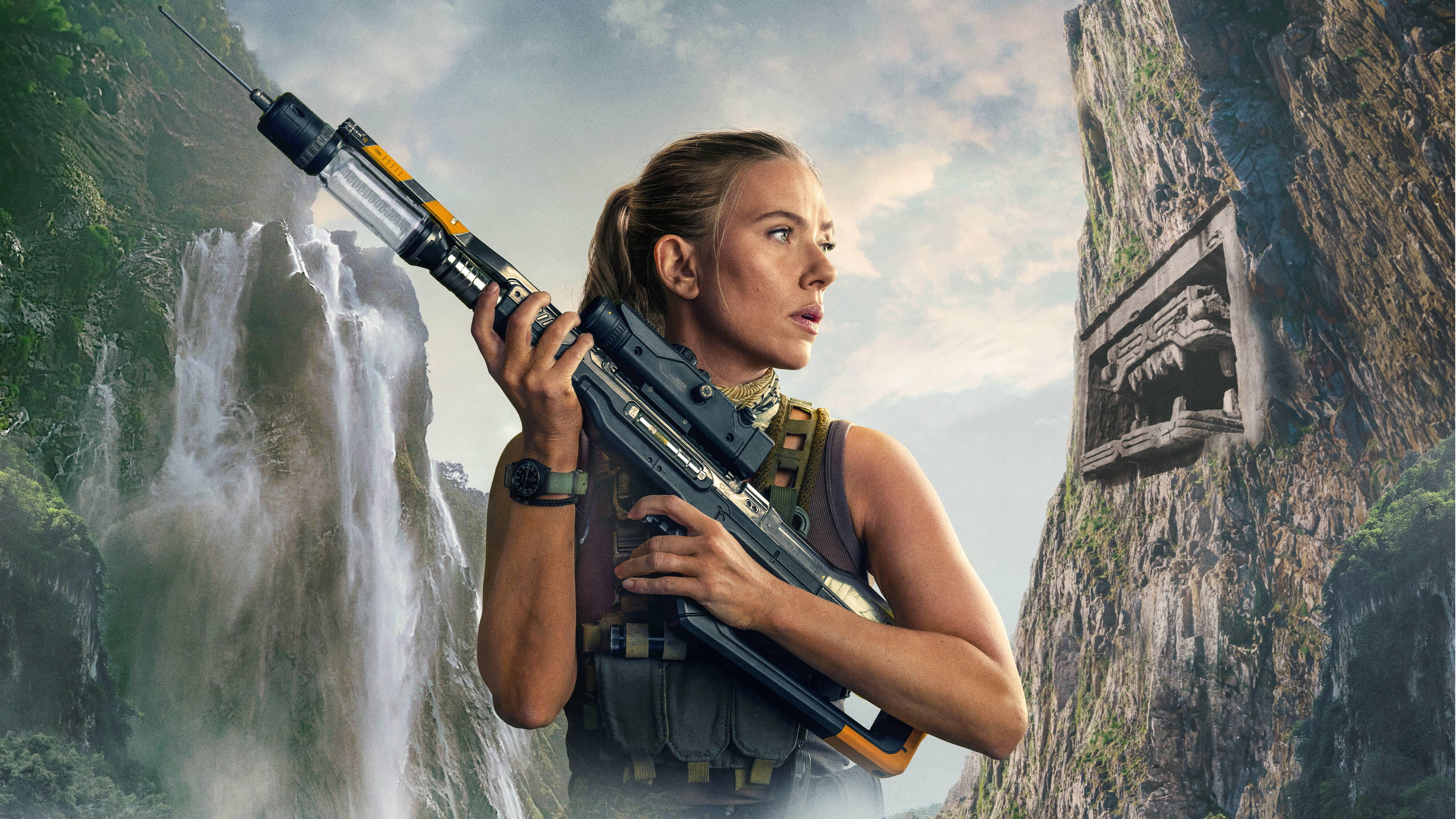 Jurassic World Rebirth official backdrop artwork